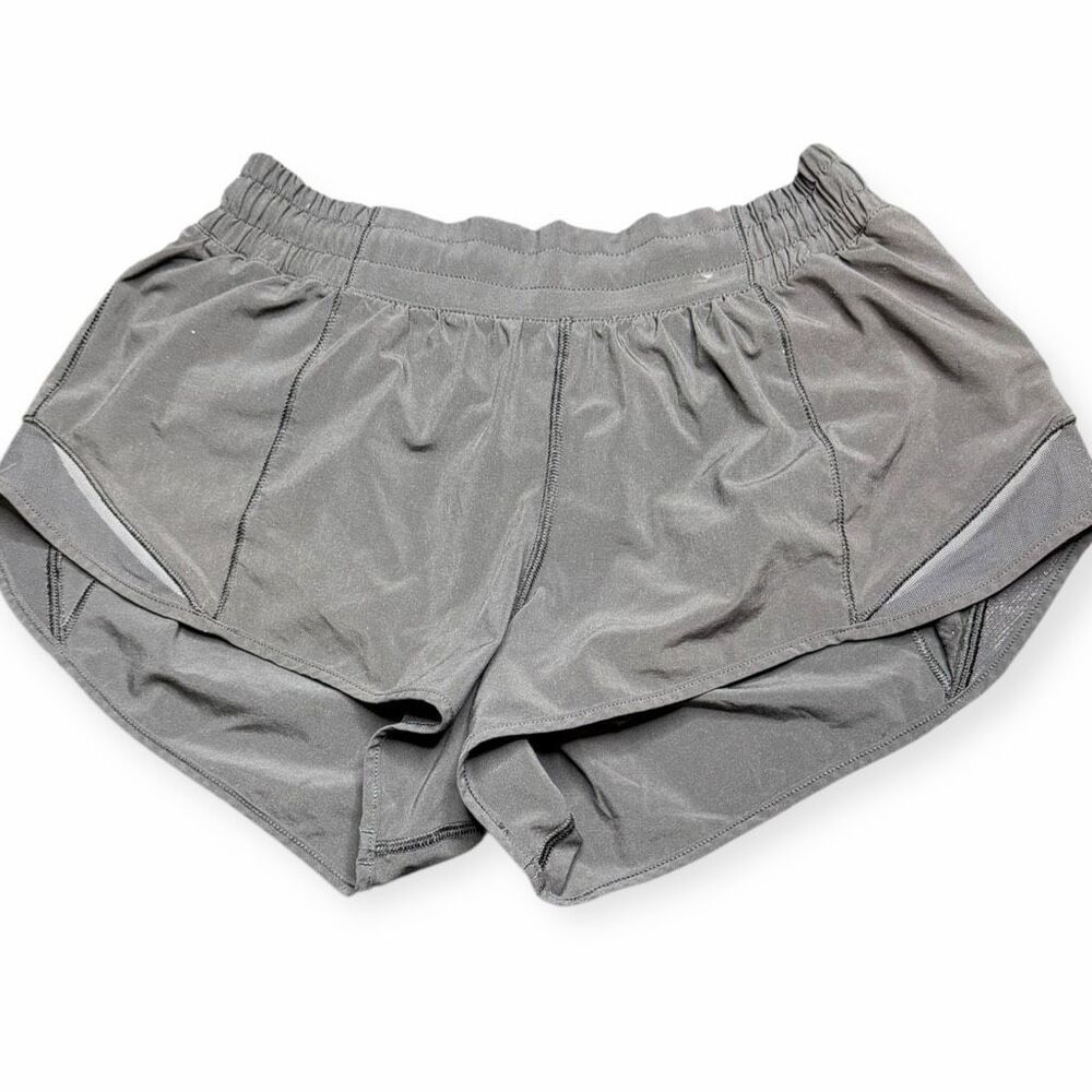 LULULEMON Women’s Black Speed Up Style Athletic Running Shorts Size 6